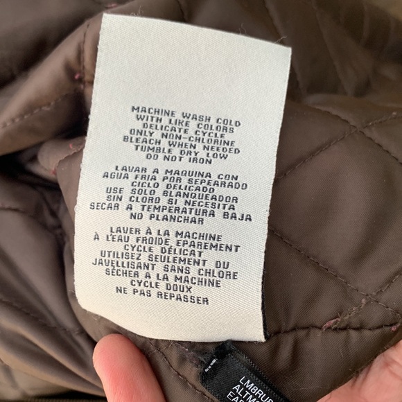 Levi’s brown bomber jacket w hoodie XXL - Picture 10 of 12